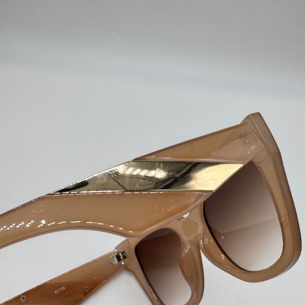 Beige Fashion Shades Sunglasses UV400 Protection New Without Box - Picture 11 of 16